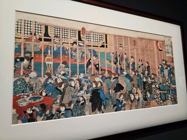 高雄楠梓展覽到5月25日為止的日本浮世繪典藏展