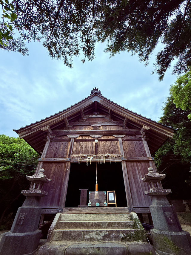 歷史悠久的神社，創作年份神秘