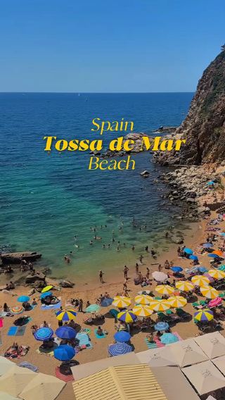 🇪🇸스페인 바르셀로나 근교, 토사 데 마르 Tossa de Mar 해변은 여기!🇪🇸