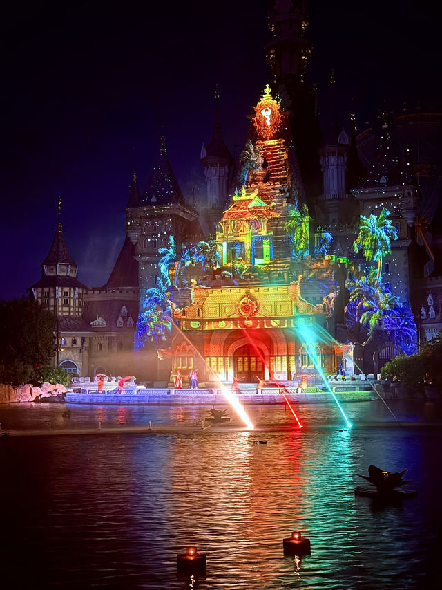 Night Magic Unleashed: Once Upon a Time Show at VinWonders