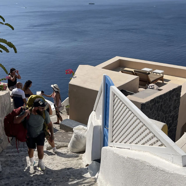🌊 Santorini | A Blue Dream in the Aegean Sea 🇬🇷