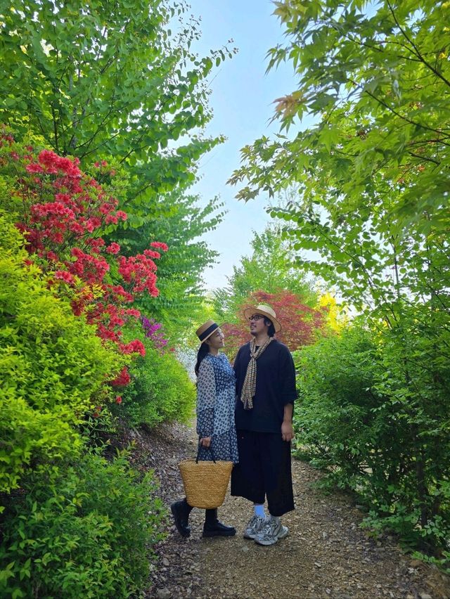 유럽감성 가득한 초록숲속 정원카페🏡