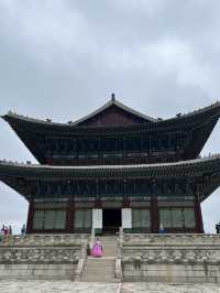 광화문과 경복궁 근정전