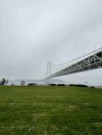 🌉沒想到一座橋能這麼震撼｜明石海峽大橋近距離拍到瘋！
