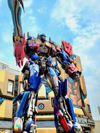 Futuristic Transformers Metrobase in Universal Studios Beijing