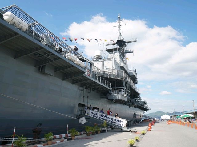 🛳️ เรือหลวงจักรีนฤเบศร เที่ยวสัตหีบ ชลบุรี