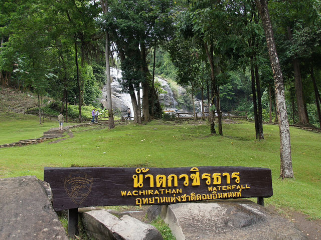 🌿 Refreshing Pause at Wachirathan Waterfall, Doi Inthanon