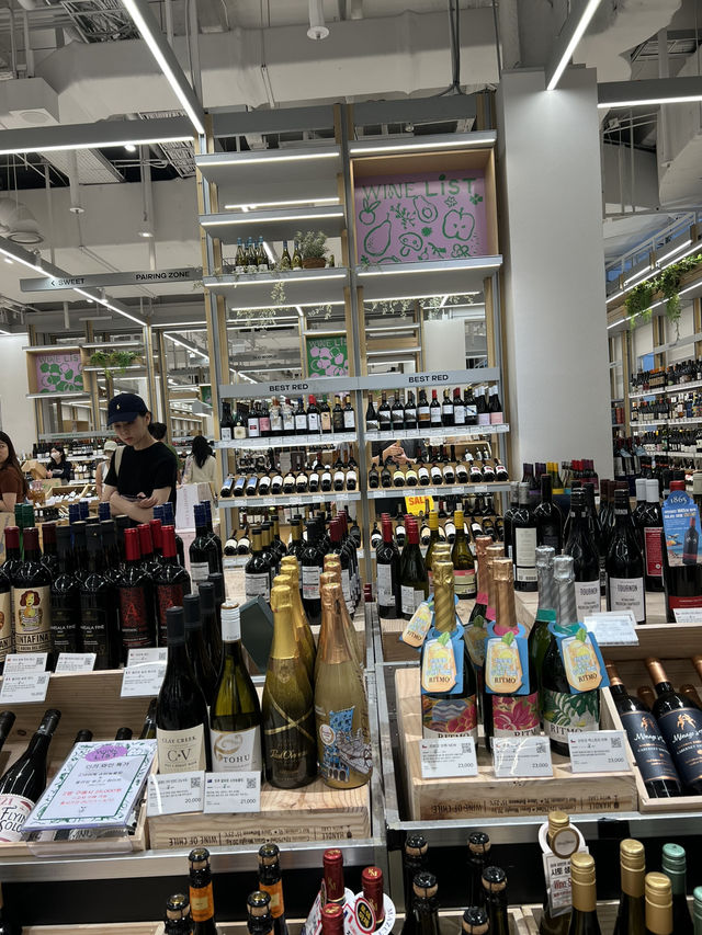와인 전문매장, 와인 리스트