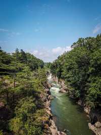 【岩手】自然が織りなす絶景と名物空飛ぶ団子 | 厳美渓