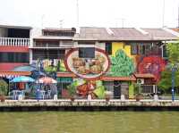 🌊 Malacca River Walk – Two Worlds in One Stroll 