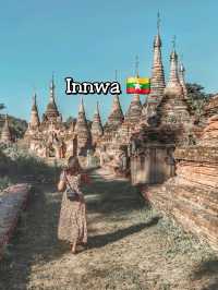 Stepping Back in Time at Innwa, Myanmar 🇲🇲✨