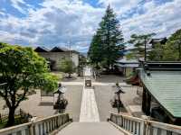高山 | 櫻山八幡宮，巨大鳥居與古老的神社