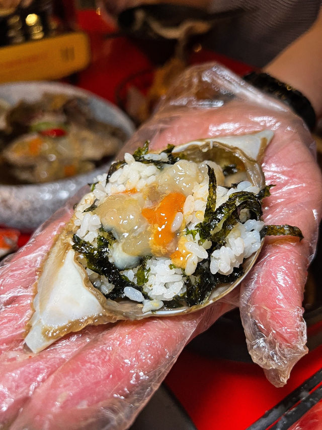ʚ♡ 韓國餐廳暢吃醬油蟹 • 拌上紫菜飯味美 ♡ɞ