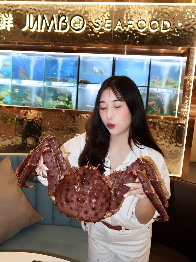 พาไปเปิดประสบการณ์ซีฟู้ดสุดหรูที่ JUMBO Seafood 🍴