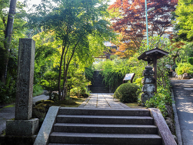 【神奈川県】 美しい鎌倉の奥座敷 花と水のお寺『海蔵寺』