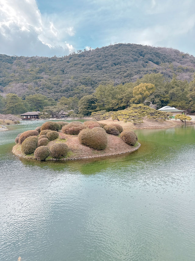高松必去 - 栗林公園  感受江戶時代風情🌳