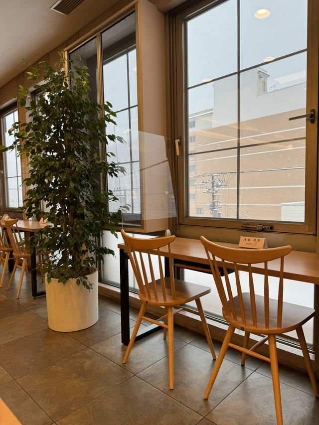 traditional tatami-style hotel at Hokkaido Onsen village 
