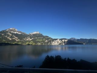 Scenic road trip from Zurich to Milan, Switzerland