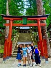 飛驒高山老街近郊的飛驒山王宮-日枝神社