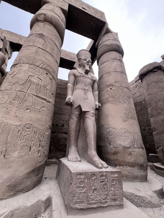 ［埃及旅遊］盧克索神殿🏛️優雅對稱的千年信仰之地 