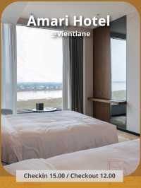 🏨 Amari Vientiane – โรงแรม 5 ดาวริมแม่น้ำโขง