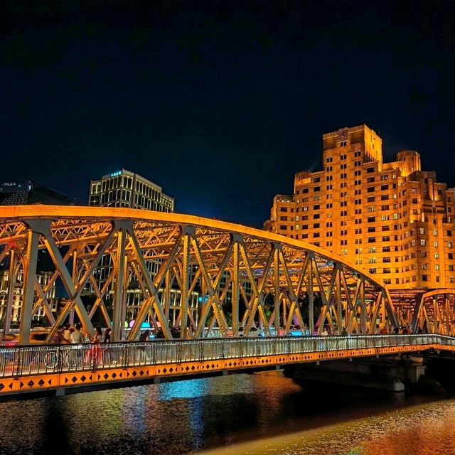 When the City Glows — Night at The Bund, Shanghai