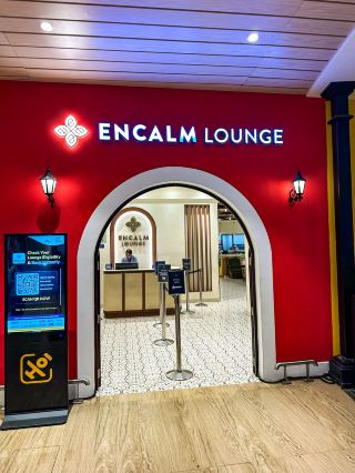 A wonderful business lounge at Manohar Airport, Goa.