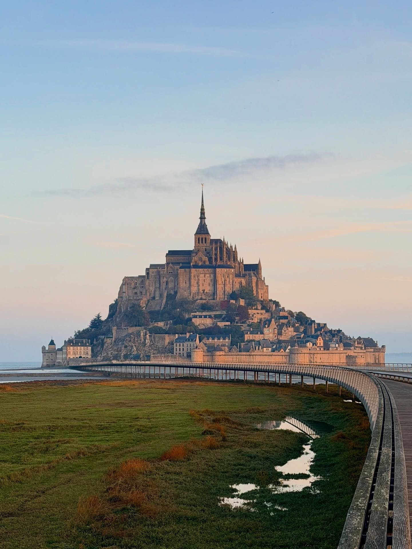 🇫🇷 Mont Saint-Michel — A Castle Rising From the Sea 🌊
