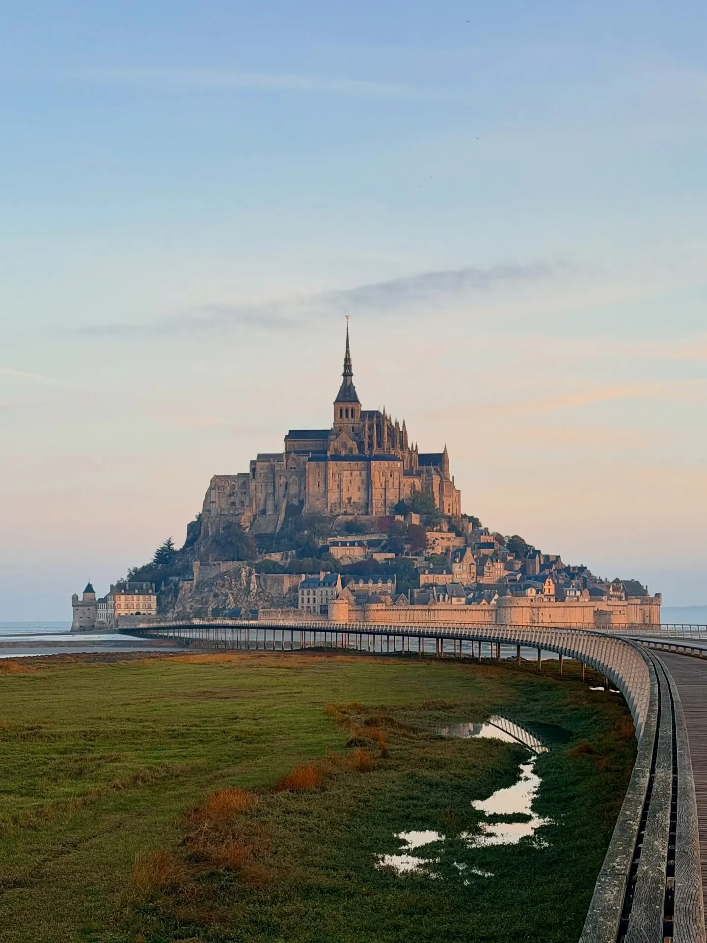 🇫🇷 Mont Saint-Michel — A Castle Rising From the Sea 🌊