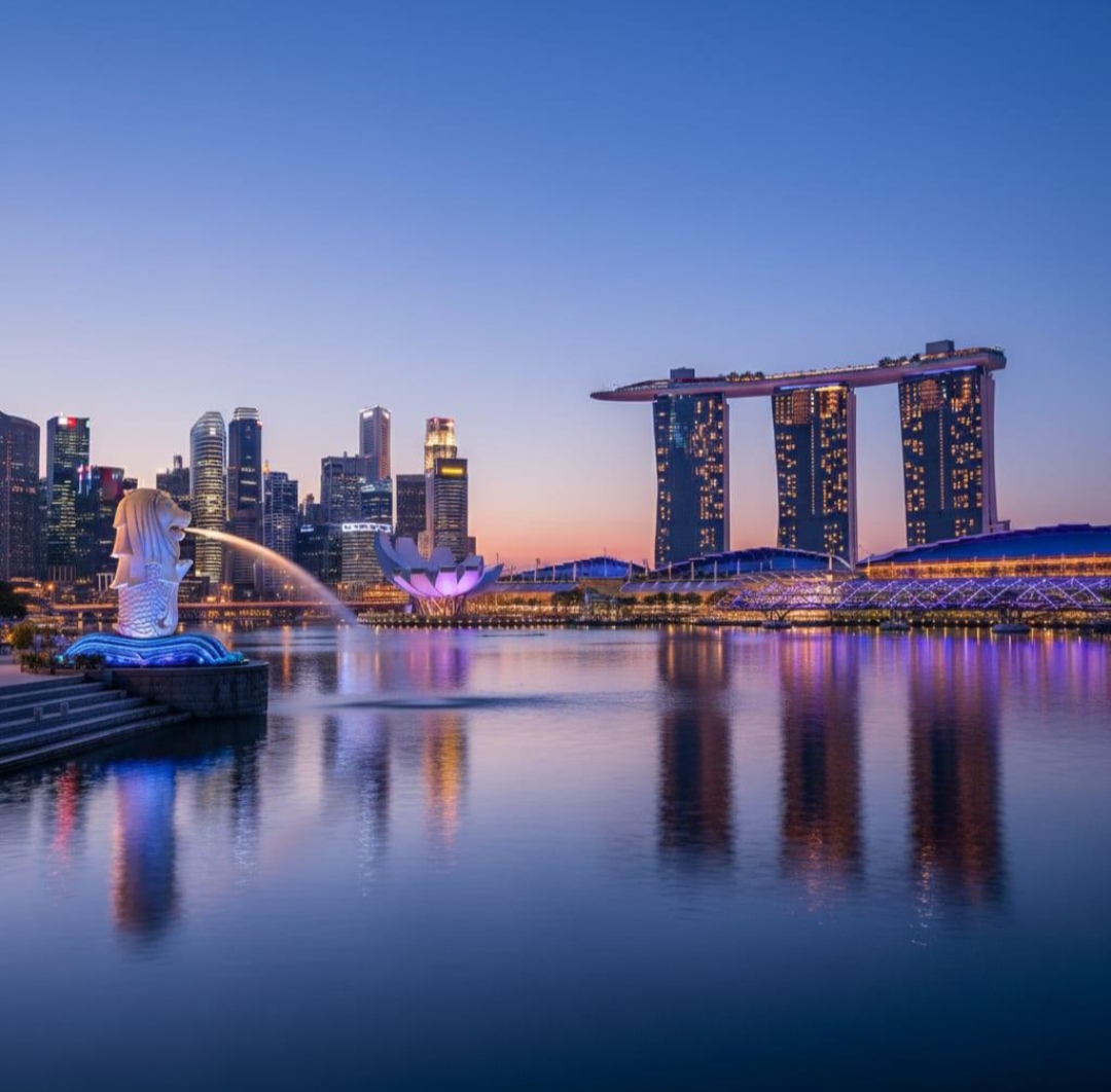 🇸🇬✨ Singapore — A Little World of Wonder

Some cities don’t just catch your eyes; they quietly steal your heart. 💚🌃

Welcome to Singapore, a dazzling city where futuristic architecture meets lush green gardens, sparkling waterfronts, and unforgettable city lights. A place where every street feels alive, every skyline tells a story, and every corner holds a little magic. ✨

From the iconic Marina Bay Sands, shining beautifully against the city skyline, to the enchanting Gardens by the Bay, where the Supertrees create a world that feels straight out of a dream, Singapore is a destination that never stops surprising you. 🌳💫

At Merlion Park, the famous lion-headed symbol welcomes visitors with its unique charm, while Jewel Changi Airport amazes everyone with its spectacular indoor waterfall surrounded by tropical greenery. And when night falls, Singapore transforms into a glowing wonderland, with dazzling lights reflecting across the waterfront. 🌊🌌

What makes Singapore so special is its perfect balance of modern beauty, natural wonders, cultural diversity, and peaceful green spaces. It's a city where adventure meets elegance and where even an ordinary moment can feel extraordinary. 🤍

A city full of lights, a heart full of dreams, and a thousand reasons to explore the world. ✈️🌍

Singapore, you are not just a destination on the map — you are a beautiful dream waiting to be experienced. Until we meet someday! 🇸🇬💖

📍 Must-visit places: Marina Bay Sands • Gardens by the Bay • Merlion Park • Jewel Changi Airport • Marina Bay Waterfront

#Singapore  #VisitSingapore  #SingaporeTravel  #MarinaBaySands  #GardensByTheBay  #MerlionPark  #JewelChangi  #SingaporeSkyline  #CityOfDreams  #TravelPhotography  #Wanderlust  #DreamDestinations  #TravelTheWorld  #TripCom  ✈️🌏