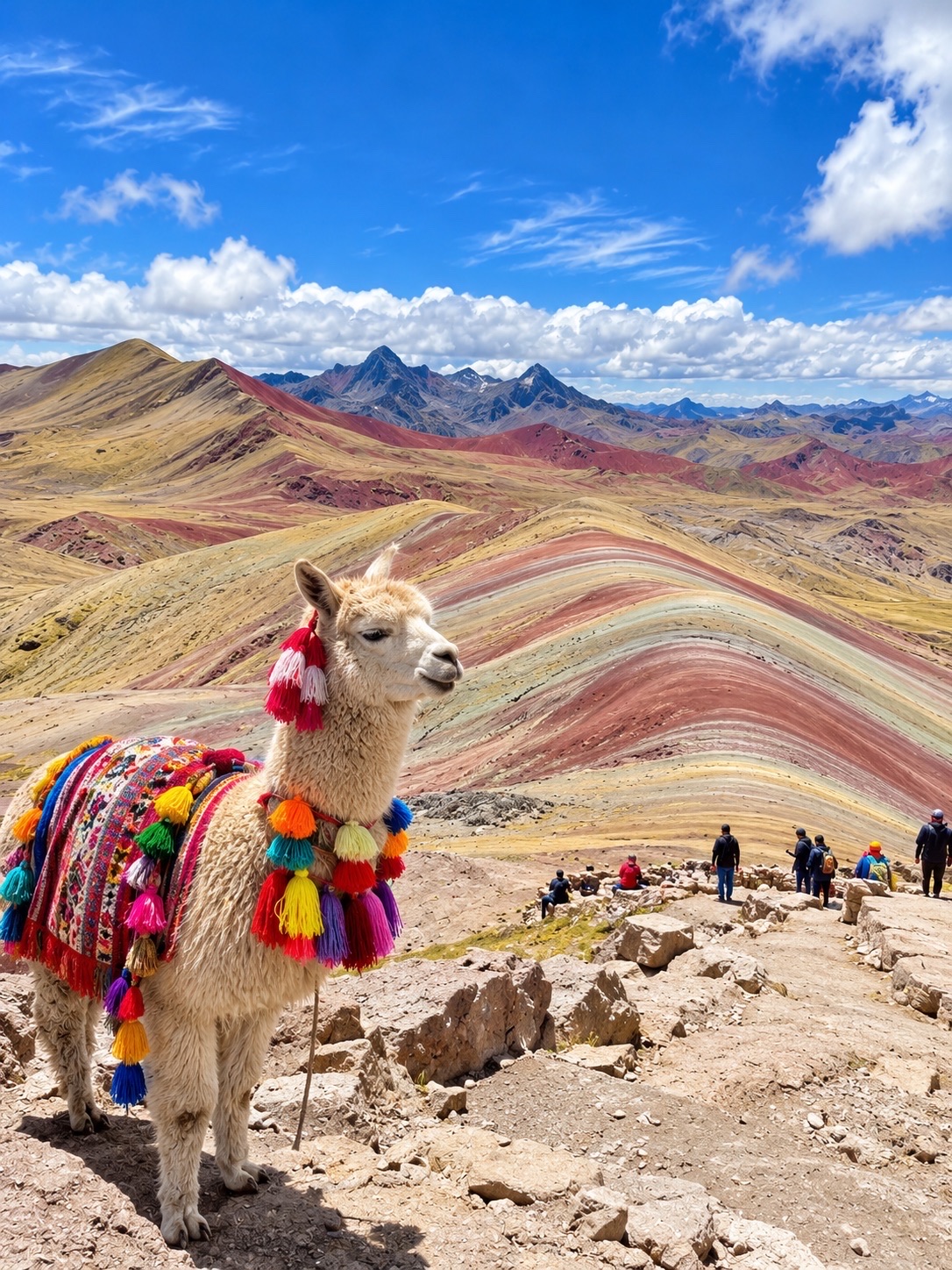 🌈 Palccoyo Rainbow Mountain – ภูเขาสายรุ้งแห่งเปรู 🇵🇪