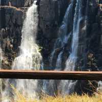 Dry Victoria Falls