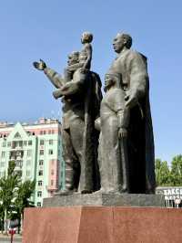 Spring Stroll to Victory Square in Bishkek