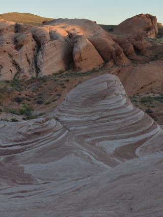 Valley of Fire is a cool place in Nevada 