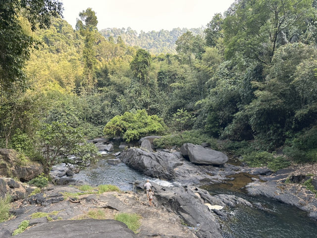 The most impressive waterfall in Ranong