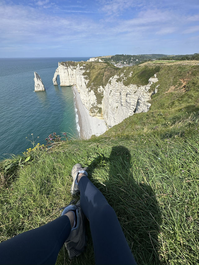 Stunning coast of Normandy 