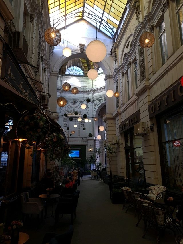🌟 Hidden Elegance in the Heart of Bucharest: The Villacrosse–Macca Passage