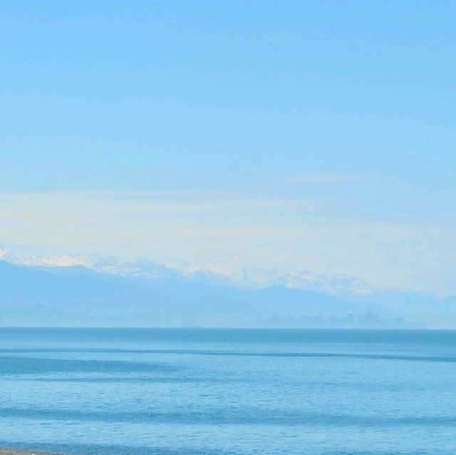 Relaxing on Kobuleti Beach, Georgia 🏖️🌊