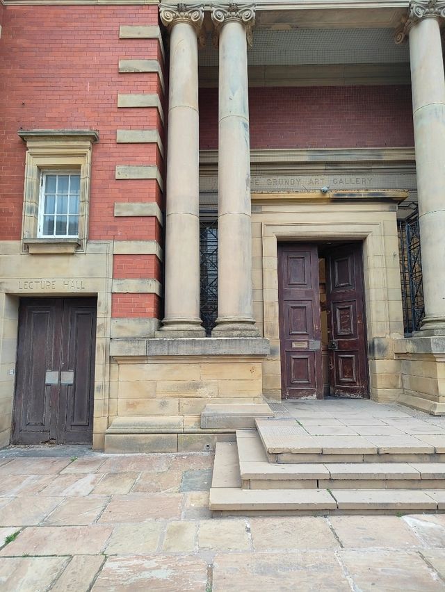The library and Art gallery buidling in Blackpool