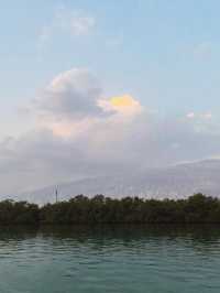 As the sun began to set over the Persian Gulf, 