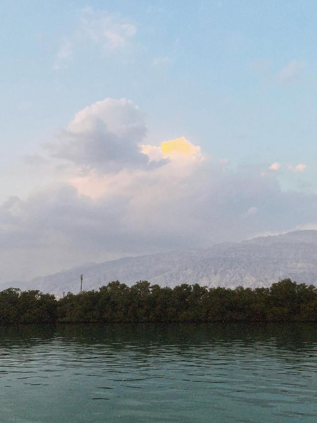 As the sun began to set over the Persian Gulf, 