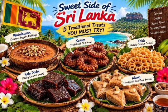 🇱🇰 Sweet Side of Sri Lanka: 5 Traditional Treats You MUST Try! 🍰✨