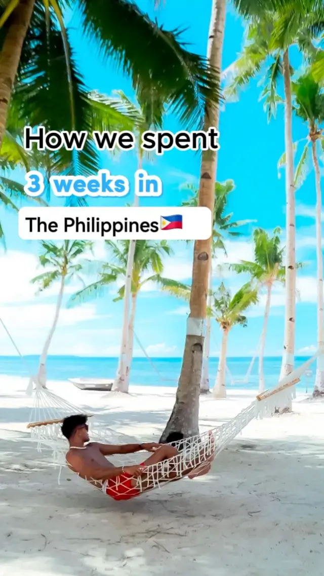 3weeks itinerary in Philippines(real and good