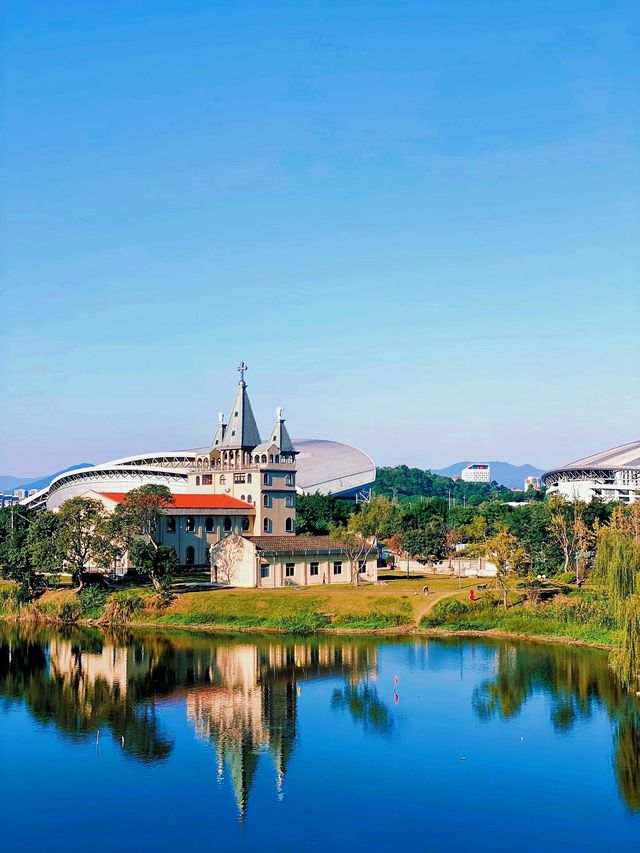 福州丨旗山湖公園丨真的不是國外