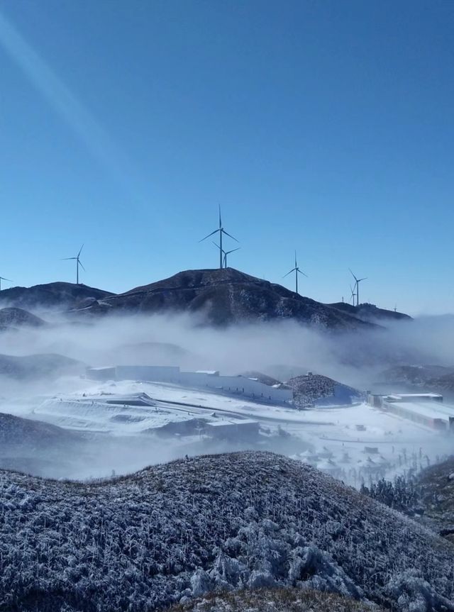 廣西的雪景，就在桂林，今年冬天趕緊衝
