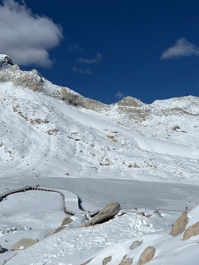 四川達古冰川|是藍天和冰川造就的冰雪仙境