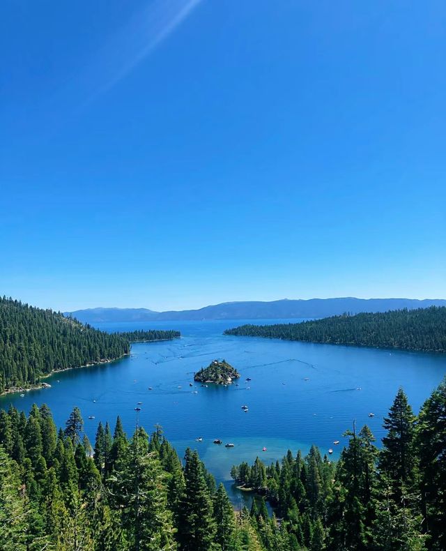 探索Lake Tahoe的絕美之行