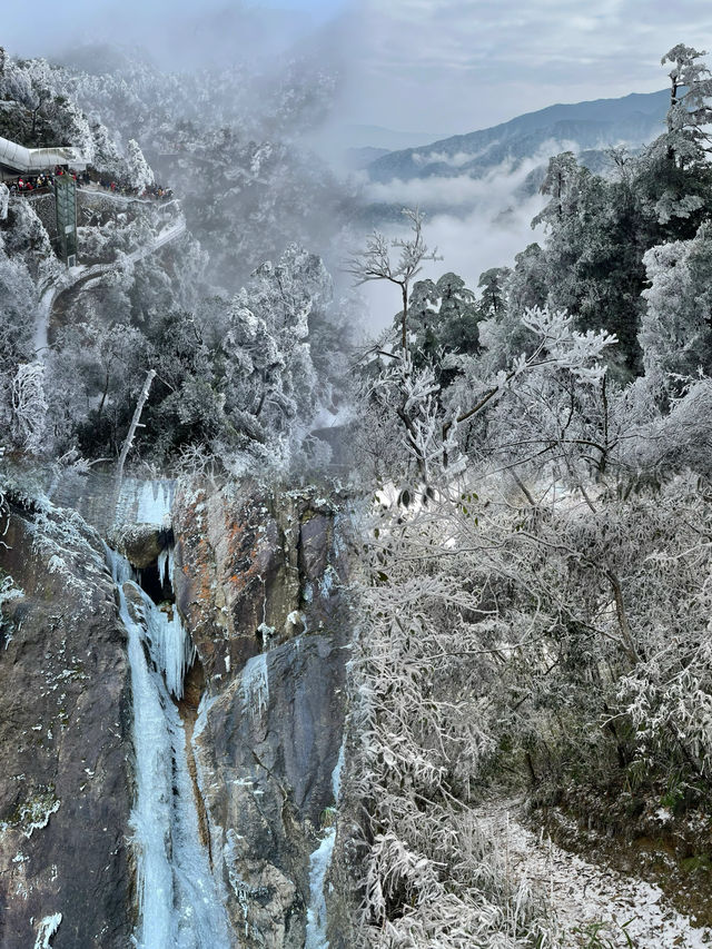 郴州莽山|霧凇美景