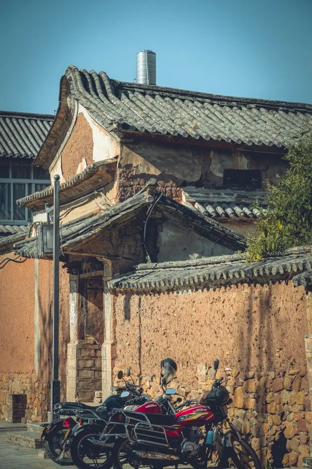 Fireworks in Weishan Ancient City