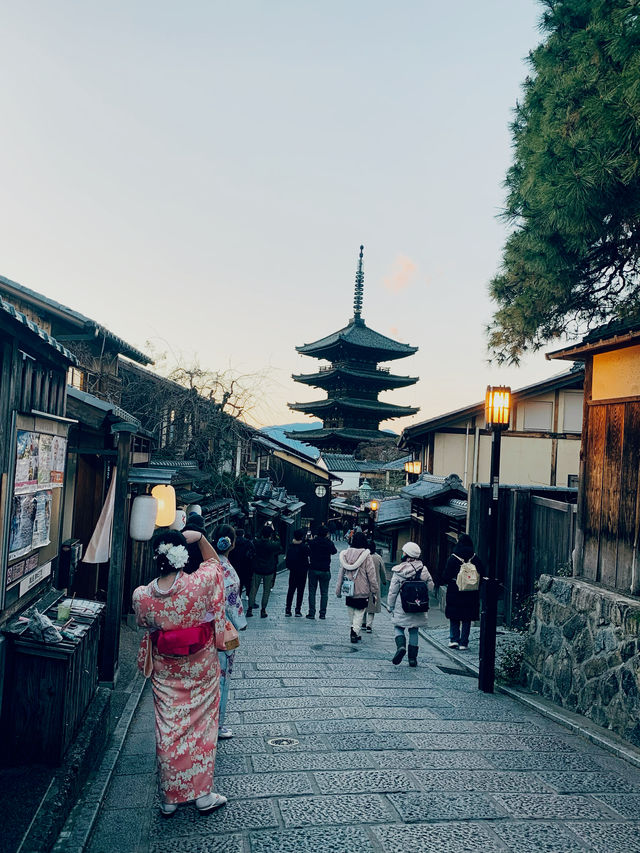 京都之美｜欣賞京都日落八坂塔全貌最佳觀賞地